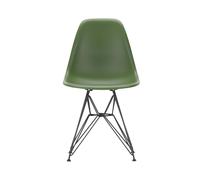 Vitra DSR Eames Plastic Side Chair - forest RE - noir basique enduit de poudre