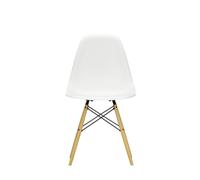 Vitra DSW Eames Plastic Side Chair - blanc - érable jaune