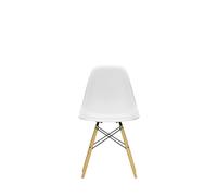 Vitra DSW Eames Plastic Side Chair - coton blanc RE - érable jaune