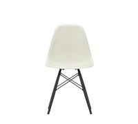Vitra DSW Eames Plastic Side Chair - galet RE - érable noir