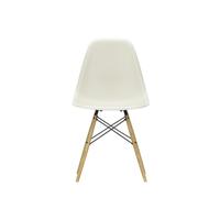 Vitra DSW Eames Plastic Side Chair - galet RE - Frêne couleur miel