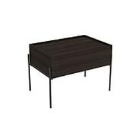 Vitra Equal 64108 63 x 42 cm, suspendu, sur pied, avec corps en orme