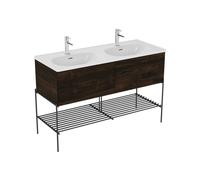 VitrA Equal Lavabo avec support, 2 tiroirs, 66527,