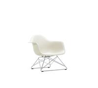 Vitra Fauteuil en plastique Eames LAR - galet RE - chrome brillant