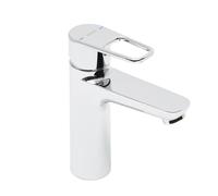 Vitra - Flow Soft mitigeur de lavabo à levier, sans vidage, chrome (A43013)