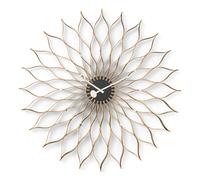 Vitra Horloge murale Sunflower Clock jaune, Designer George Nelson, 7 cm