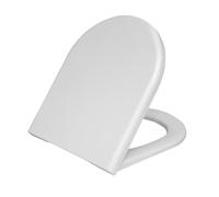 Vitra Integra WC siège 108-003R409 36x44,5 cm, fixation par le dessus, blanc , avec fermeture amortie et dégagement rapide