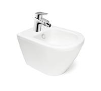 Vitra Integra bidet suspendu + trop-plein, 35,5x54 cm + Hansgrohe Logis 70 Mitigeur bidet (7042-028871204000)