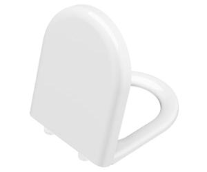 VitrA Integra Nuvoplast Abattant WC universel avec fermeture lente et retrait facile Blanc