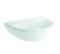 Vitra Integra vasque 7066L003-0016 49,5 x 43 cm, sans trop-plein / sans trou pour robinetterie, blanc
