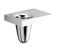 Vitra Istanbul porte-brosse à dents A48017 135 x 90 x 80 mm mural chromé