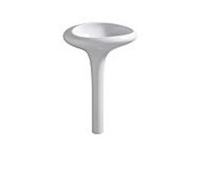 Vitra Istanbul vanité 4251B403-0016 blanc VC, 60,5x62cm, socle intégré