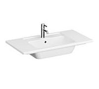 Vitra lavabo pour Integra 7037B003-0001 90 x 46,5 cm, blanc, trop-plein / trou pour robinet au milieu