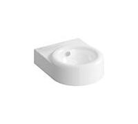 Vitra liquide 7317B403-0012 40x49,5x15cm, avec trop-plein, blanc brillant VC, sans trou pour robinet