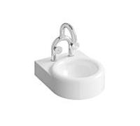 Vitra liquide 7317B403-1739 40x49,5x15cm, sans trop-plein, blanc brillant VC, 2 trous pour robinetterie, écartement 150 mm