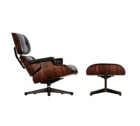 Vitra Lounge Chair XL et Ottoman, Designer Charles & Ray Eames, 89/42x84/63x85-92/56 cm