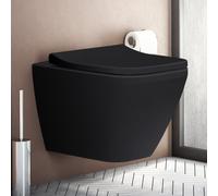 VitrA Matrix WC suspendu avec VitrAFlush 2.0, 8082B083-1867+891-483R439,
