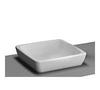 Vitra Metropole poser 5666B003-1398 39,5x40cm, blanc , sans trop-plein, poncé