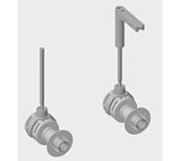 Vitra montage 316567YP1TE pour 7042, pour mur WC