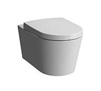 Vitra mural options de WC à blanc WC Match2 5173B003-0101 35.5x57.5cm, blanc , sans fonction de bidet