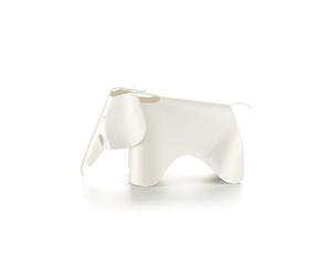 Vitra Objet décoratif Eames Elephant small blanc, Designer Charles & Ray Eames, 39x21x17.5 cm