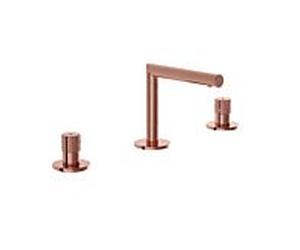 Vitra Origin manettes A4258326 saillie 127 mm, sans garniture de vidange , installation à trois trous, encastré