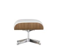 Vitra Ottoman pour Lounge Chair blanc, Designer Charles & Ray Eames, 63x42x56 cm