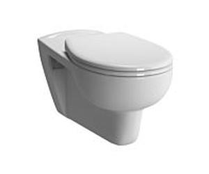 Vitra paroi Conforma Flachspül- WC 5811B003-0075 blanc , 35,5x70cm, la hauteur du siège de fauteuil roulant 48cm