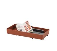 Vitra Plateau Chap Tray rouge, Designer Konstantin Grcic, 41.5x6.5x20 cm