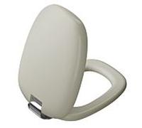 Vitra pluriel WC -siège 126-420-009 36,4x47,6x5cm, avec mécanisme de fermeture amortie, dégagement rapide, taupe mat/ chromé