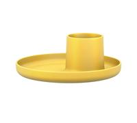 Vitra Récipient avec plateau O-Tidy jaune HxØ 8x22cm
