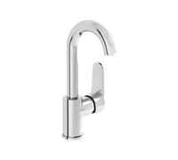 VitrA Root Round BluEco mitigeur d'évier avec bras pivotant chrome A42754BE