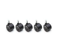 Vitra Roulettes pour chaise de bureau pivotante Mynt de Vitra noir