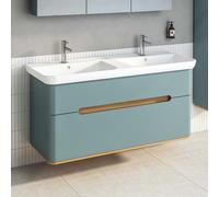 VitrA Sento Meuble avec plan vasque, 2 tiroirs, 65879,