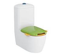 Vitra Sento Stand pour WC washdown match4 7362B003-0585 30x57.5x28cm, 6 l, sans bord affleurant, finition Vario , blanc haute brillance