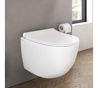 VitrA Sento WC suspendu compact, version courte, 7747B003-0075, Compact