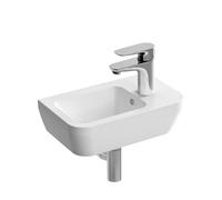 Vitra - Set Lave-mains 37x22 cm avec trou pour robinetterie sur la droite + siphon (7091-003-0029-SET)