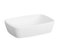 VitrA Shift 55x38 cm lavabo à poser sans trou de robinetterie (7075-003-0016)