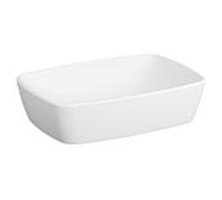 VitrA Shift 55x38 cm lavabo à poser sans trou de robinetterie (7075-003-0016)
