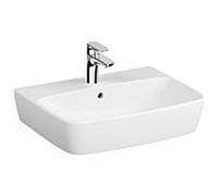 Vitra Shift vasque 7077B003-0001 60 x 46 cm, blanc haute brillance, trop-plein / trou de robinetterie au milieu