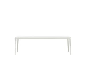 Vitra Table de salle à manger Plate - blanc - blanc - 180 x 90 cm