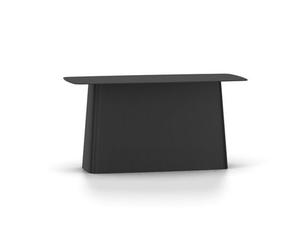 Vitra Table d'extérieur Metal Side - noir foncé - L