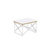 Vitra Table Occasional LTR - chromé - blanc