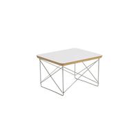 Vitra Table Occasional LTR - VitraEdelstahl - VitraHPLWeiß