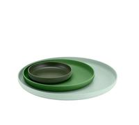 Vitra Trays Ensemble de Plateaux avec 3 Vert