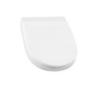 Vitra couvercle d'urinoir 31-003-001 blanc , charnière en acier inoxydable, fixation par le dessus