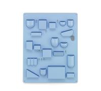 Vitra Uten.Silo RE I Tableau D'affichage Grand Blanc Horizon Bleu