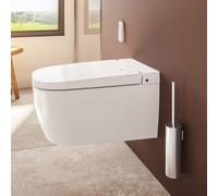 VitrA V-Care 1.1 WC japonais suspendu Comfort avec VitrAFlush 2.0, avec abattant WC, 5674B403-6196, Comfort