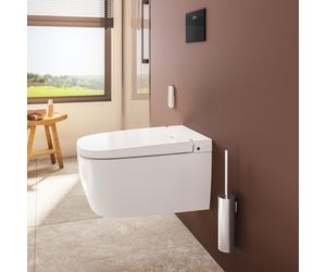 Vitra - V-Care Comfort WC lavant suspendu sans bride avec commandes à distance + fonctions personnalisables, blanc (5674B0403-6194)