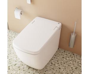VitrA V-Care Prime WC japonais à poser avec abattant WC, 7232B403-6217,
